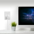 thumbnail image 2 of VINTAR Europe to US Plug Adapter, Universal Travel Adapter, EU to US Adapter, France Plugs to US Power Adapter, White, 1 PACK, 2 of 7
