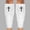 White, variant on Faith Cross Scrunchie Leg Sleeves
