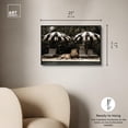 thumbnail image 5 of Art Remedy Retro Photography Canvas, 24" x 16", Black Frame, Luxe of the Jungle King, 5 of 7