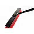 thumbnail image 5 of Alpine Commercial Heavy Duty Push Broom, Long Handle, 18” Indoor/Outdoor, Red, 3-Pack, 5 of 8