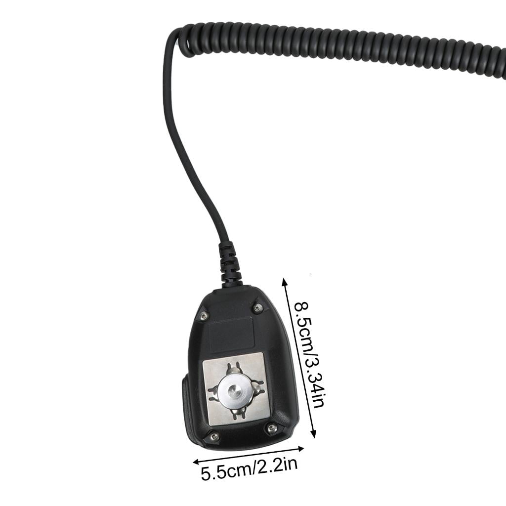 Ergonomic Shoulder Clip Speaker Microphone With Antislip Design For Hytera MD610 MD620 Industrial Communication Systems
