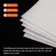 thumbnail image 4 of Hojas de fieltro suave autoadhesivas Uxcell, hojas de tela para manualidades, blancas, 4 pulgadas x 4 pulgadas para bricolaje, pasatiempos, decoración, paquete de 42, 4 of 7