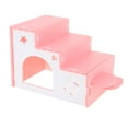 thumbnail image 1 of Casa Hámster Jaulas Ardilla Villa Escondrijo Complimentos Mascota Color Brillante Ecológico Duradero rosado Salvador Hamster Hideout Hut, 1 of 10