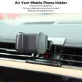 thumbnail image 3 of Stable and Convenient Air Vent Mobile Phone Holder for Land Rover Range Rover Sport 2023, 3 of 8