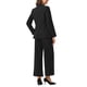 thumbnail image 3 of Conjunto de Blazer y Pantalones INSPIRE CHIC para Mujer, Saco de Una Botón para Oficina, Traje de 2 Piezas, Pantalones Negros, 3 of 6