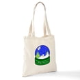 thumbnail image 6 of CafePress - Snow Globe Yellow Lab Tote Bag - Unisex Canvas Tote Bag, Beige, 1-Piece, 6 of 6