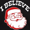 thumbnail image 3 of CafePress - I Believe Santa Dark T Shirt - Men's Classic Graphic Cotton T-Shirt, 3 of 4
