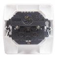 thumbnail image 2 of 1Pieces With Two Out USB Ports, Wall Mount, Recessed Wall, Office Built-in Socket-8*8*5cm-White, 2 of 4
