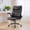 Brown, variant on Buteny Ergonomic PU Leather Seat High Back Heavy Duty Office Executive Chair with Flip-up Arms