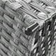 thumbnail image 3 of Cesto de lavandería MU:4LIFE 110L con bolsa dividida 2 secciones tapa ratán sintético gris oscuro, 3 of 5