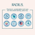 thumbnail image 4 of RADIUS Clove Cardamom Dental Floss 55 Yards Vegan & Non-Toxic Oral Care Boost & Designed to Help Fight Plaque Clear - Pack of 2, 4 of 4