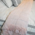 thumbnail image 4 of Lavish Home 60x80-Inch Faux Fur Blanket - Queen Size Bedding (Pink), 4 of 8