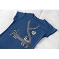 thumbnail image 5 of Halloween Ninja Assassin Costume Women's Juniors Soft T Shirt, 5 of 5