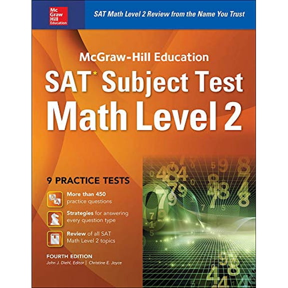Pre-Owned Mcgraw-Hill Education SAT Subject Test Math Level 2
