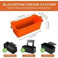 thumbnail image 7 of Blackstone Silicone Grease Cup Liners,for Blackstone 36 28 22 17 Inch Griddle, Reusable Drip Pan Liners, Grease Catcher for Blackstone Grill Accessories(Black), 7 of 7