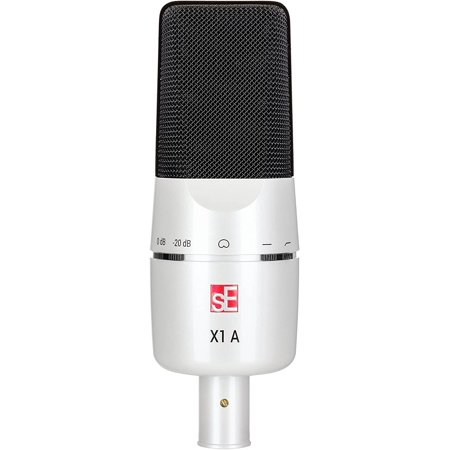 UPC: 0819032011997 | KMC Music X1-A-WHT-U X1 Series Condenser Microphone & Clip  White