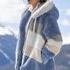 thumbnail image 4 of Chaqueta con capucha para mujer, chaqueta de invierno, sudadera con capucha cálida a la moda, chaquetas tipo pulóver, chaqueta de felpa con cremallera, chaqueta polar, tops, 4 of 4