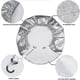 thumbnail image 1 of Paquete de 4 cubiertas antipolvo para neumáticos de camiones Rv, protector solar para neumáticos de coche, plateado, de 27 a 29 pulgadas ZefeiWu 1327534230048, 1 of 1