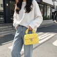 thumbnail image 2 of Uobin Women’s Casual Fashion Tote Handwoven Shoulder Crossbody Purse For Daily Commute Business Use, 2 of 4
