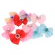 thumbnail image 3 of 20 piezas lazos para perros, cuentas de diamantes de imitación multicolores, lazos para el cuidado de mascotas con bandas de goma, 3 of 8