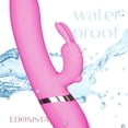 thumbnail image 6 of Edonista Luna Rabbit Vibrator – Quiet Motor, Rechargeable Pink Silicone, 6 of 7