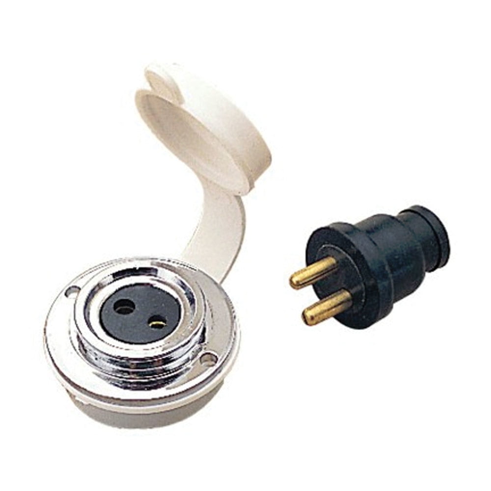 Sea Dog Polarized Electrical Outlet, 12V, Complete