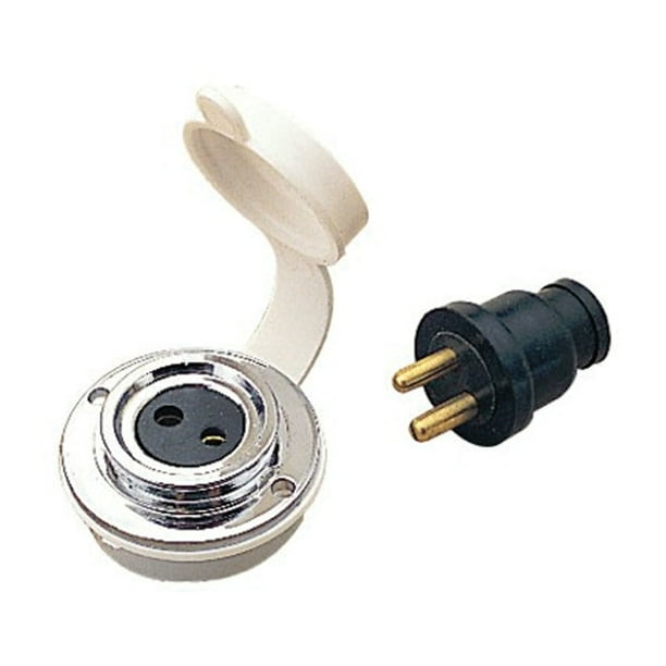 Sea Dog Polarized Electrical Outlet, 12V, Complete
