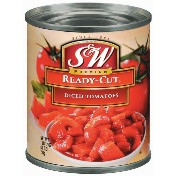 S&W ReadyCut Diced Tomatoes 28 Oz