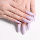 thumbnail image 5 of Qarigey 1 Juego de uñas postizas de prensa larga resistentes a los arañazos, Kits de manicura de uñas artificiales, regalos de cumpleaños para Juegos de manicura SM172247Púrpura claro Qarigey CE011515-10, 5 of 6