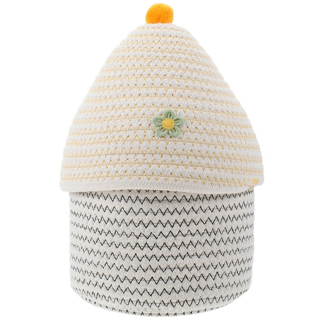Shisuyan Contenants de Rangement Jaunes 1 Pcs 7.1 X 10.6 Po