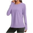 thumbnail image 5 of LYEAA Long Sleeve Shirts for Women UPF50+ Sun Protection Lightweight Quick Dry Shirt Breathable Tops Workout Activewear, 5 of 8