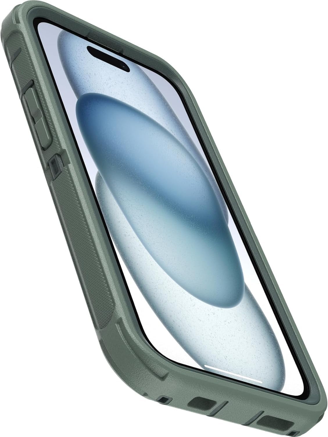 OtterBox iPhone 16e (Only) - Defender Series MagSafe Case - Forest Ranger (Green) - Built-in Magnets - Screenless - Rugged & Durable - with Port Protection - Holster Clip Included