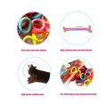 thumbnail image 4 of 100 Pcs Baby Hair Ties, Seamless Cotton Toddler Hair Ties for Girls and Kids, Multicolor Small Soft Hair Elastics Ponytail Holders(10Colors), 4 of 5