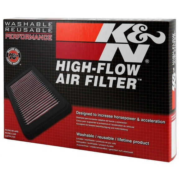 K&N 33-5065 Replacement Panel Air Filter - 2.25in x 11.031in x 10.938in - Each