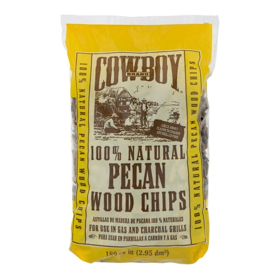 Cowboy Wood Chips Pecan, 1.0 CT