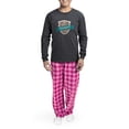 thumbnail image 5 of CafePress - Best Grampy Ever - Men's Long Sleeve Charcoal Pajama Set, 5 of 7