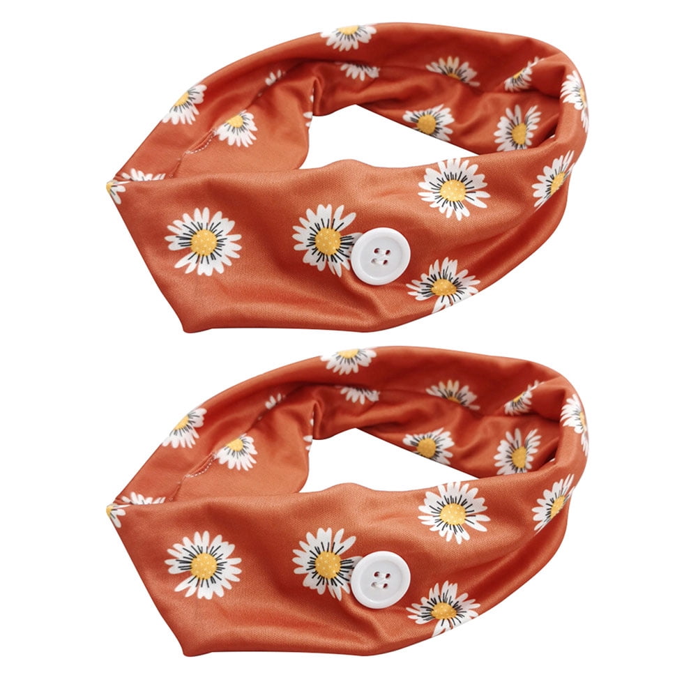 sunflower print headband