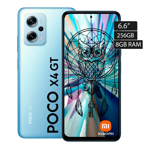 Smartphone Xiaomi Poco X4 GT 256GB 8GB - Azul | Bodega Aurrera en