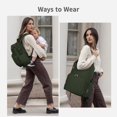 thumbnail image 3 of Mochila para pañales CEI-CEI 46x36x15 cm de neopreno color verde militar, 3 of 9