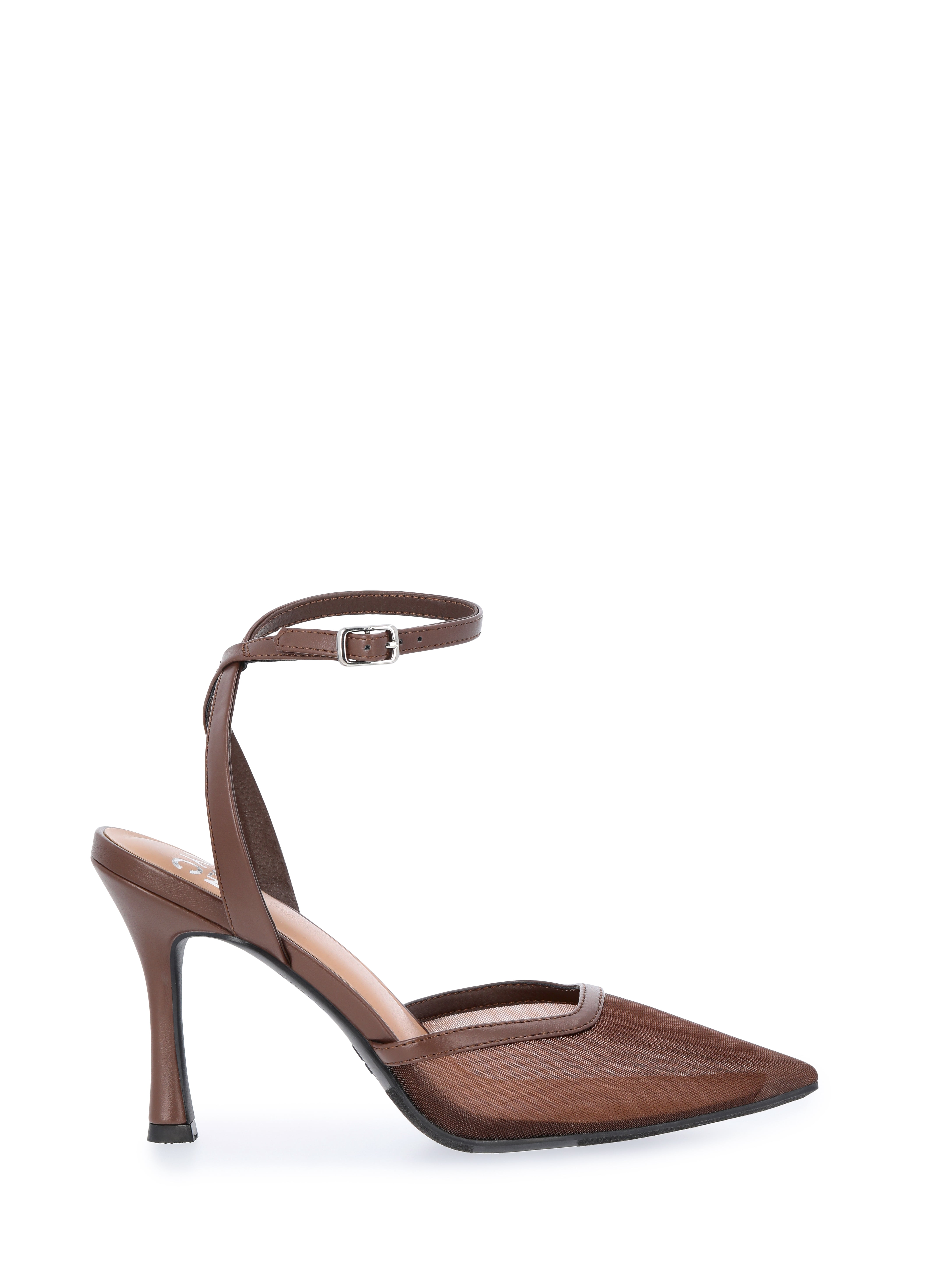 Madden NYC Women's Mesh Pointed Toe Heels