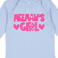 thumbnail image 4 of Inktastic Meemaw's Girl Girls Long Sleeve Baby Bodysuit, 4 of 5