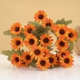 thumbnail image 4 of Lksixu Realistic Daisy Plastic Flowers Decoration, Chamomile Artificial Flowers No Fade Faux Plastic Plant Bouquet Chrysanthemum Floral Picks Wedding Vase Filler Spring Decor Gifts for Mother's Day, 4 of 7