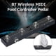 thumbnail image 2 of 2025 M-VAVE Chocolate BT Wireless MIDI Controller Rechargeable 4 Buttons Portable MIDI Foot Controller Pedal APP Control, 2 of 5