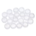 thumbnail image 1 of Tapones para salero de 3/5 pulgadas, tapones de repuesto de plástico claros para botellas de sal, 20 piezas, 1 of 5