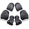 thumbnail image 3 of Kids Skate Pads 6pcs Adjustable Kids Knee Pads Elbow Pads Wrist Pads Protective Gear Set, 3 of 4