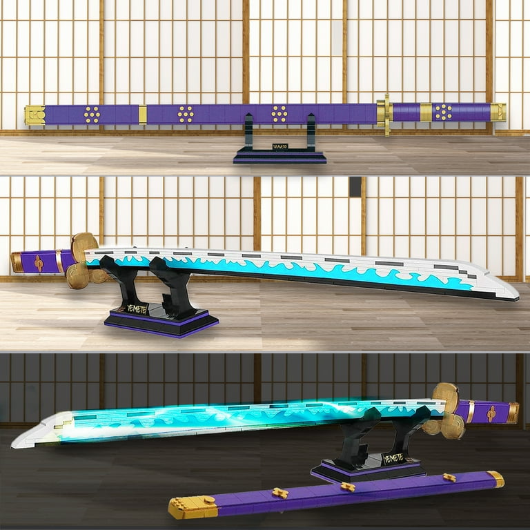 Leimao Building Blocks, 936Pcs, Zoro Enma Yamato Katana Model