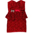 thumbnail image 1 of Roberta Womens Sequined Lace Shift Dress, Rojo, 11, 1 of 1