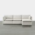 thumbnail image 4 of CHITA Sectional Couches Modular Sofa for Living Room, 4PC in Light Gray, 4 of 9