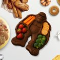thumbnail image 3 of RKSTN Plateau de Sasquatch Réutilisable pour Servir Viandes Fromage et Plus pour Fêtes Pique-Niques et Réunions, 3 of 4