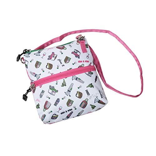 Glove It Womens 3 Zip Bag (Nine and Wine)